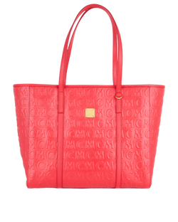 Medium Toni Tote, Leather, Red, MIK, DB, 3*